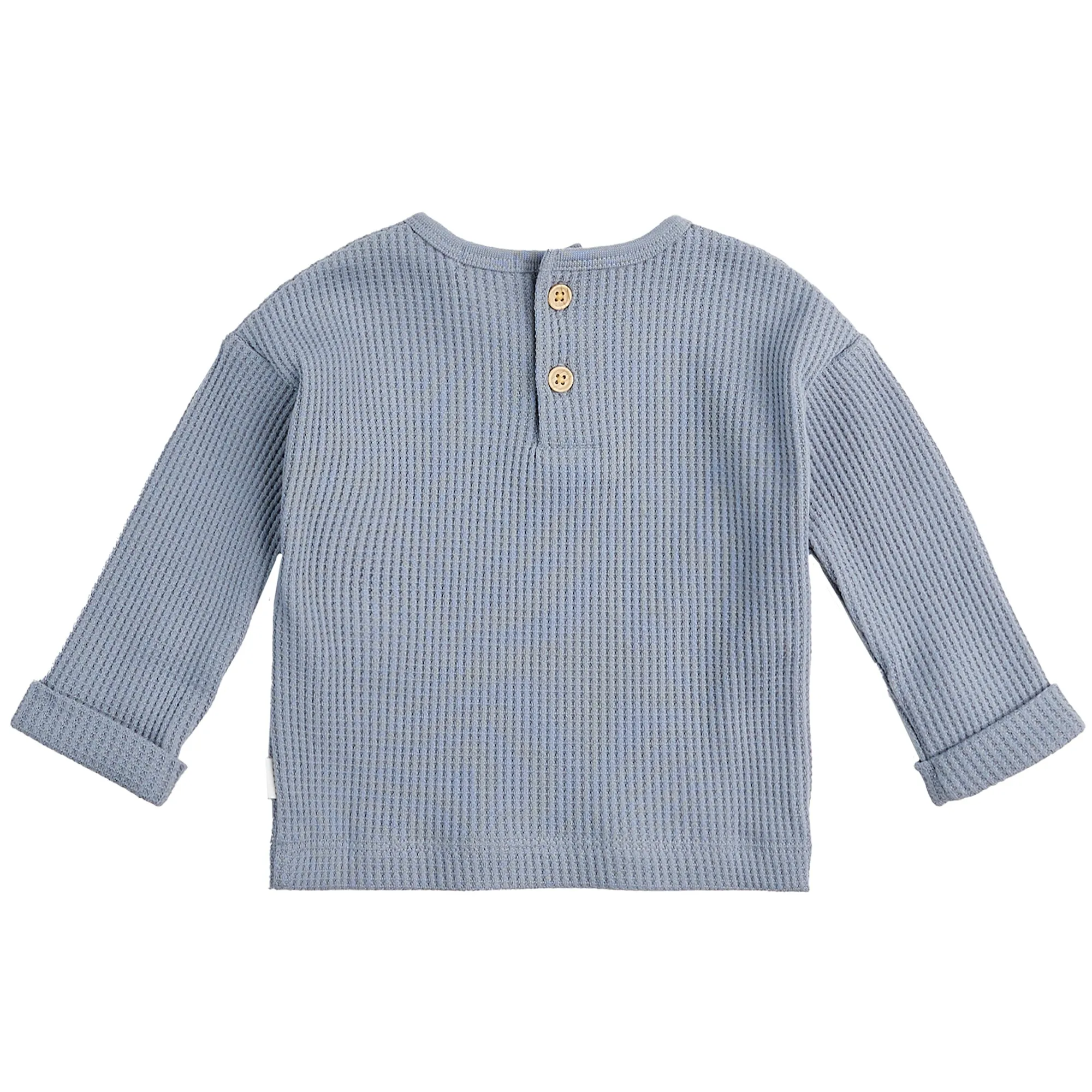 2 Piece Boys Henley Shirt & Pants
