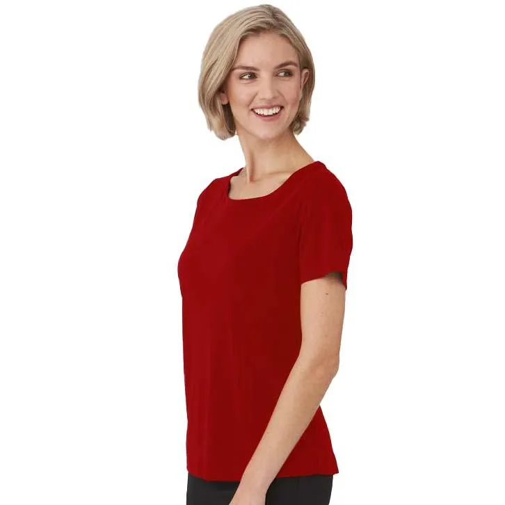 2291 Smart Knit Short Sleeve Shirt Top