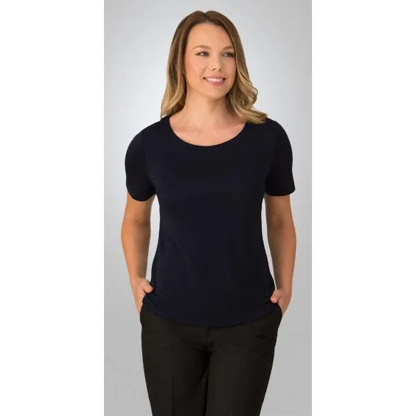 2291 Smart Knit Short Sleeve Shirt Top