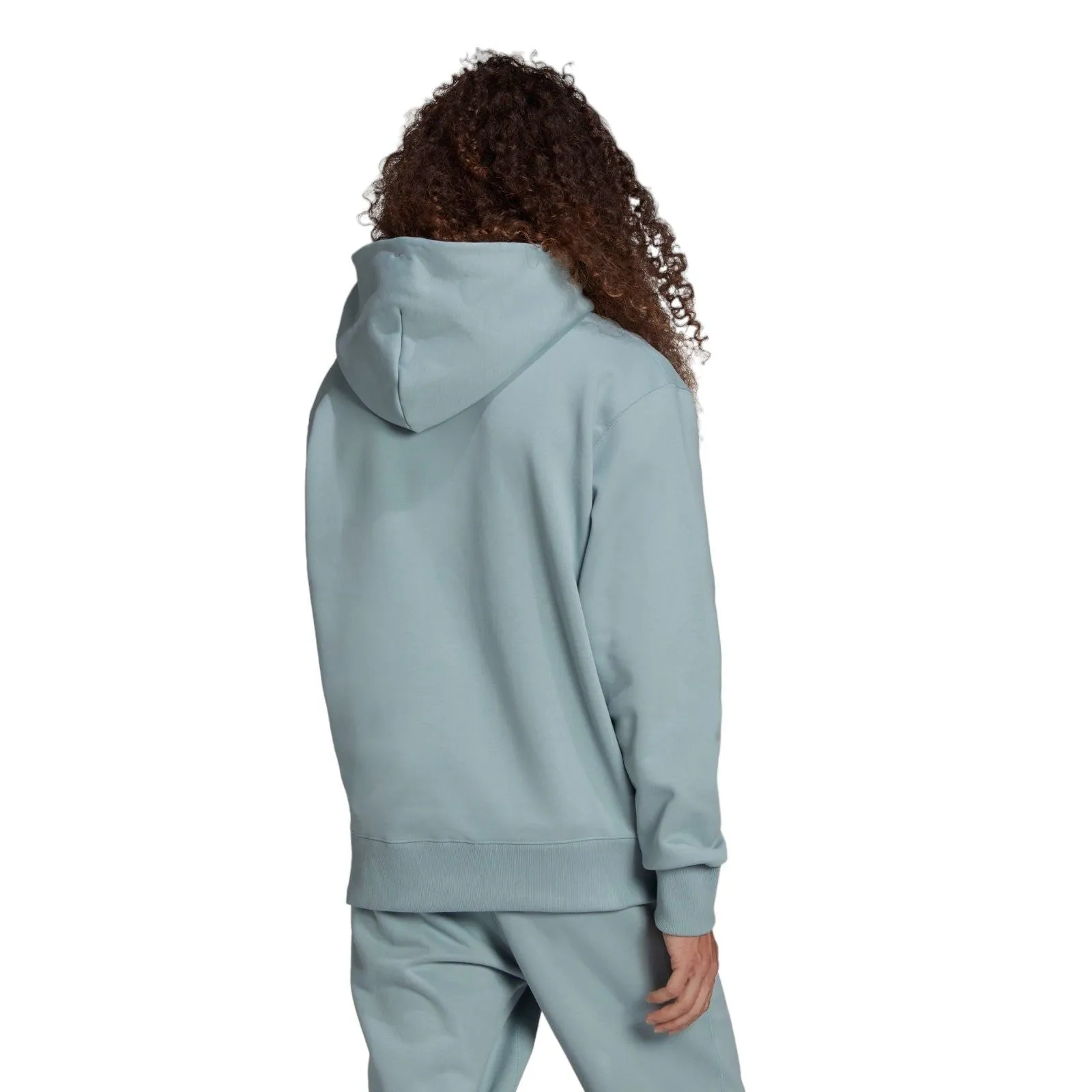 adidas Originals Adicolor Contempo Trefoil Hoodie - Magic Grey / Blue