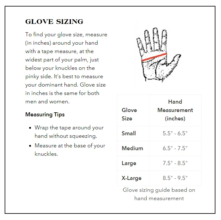 Advantage Fingerless Gloves