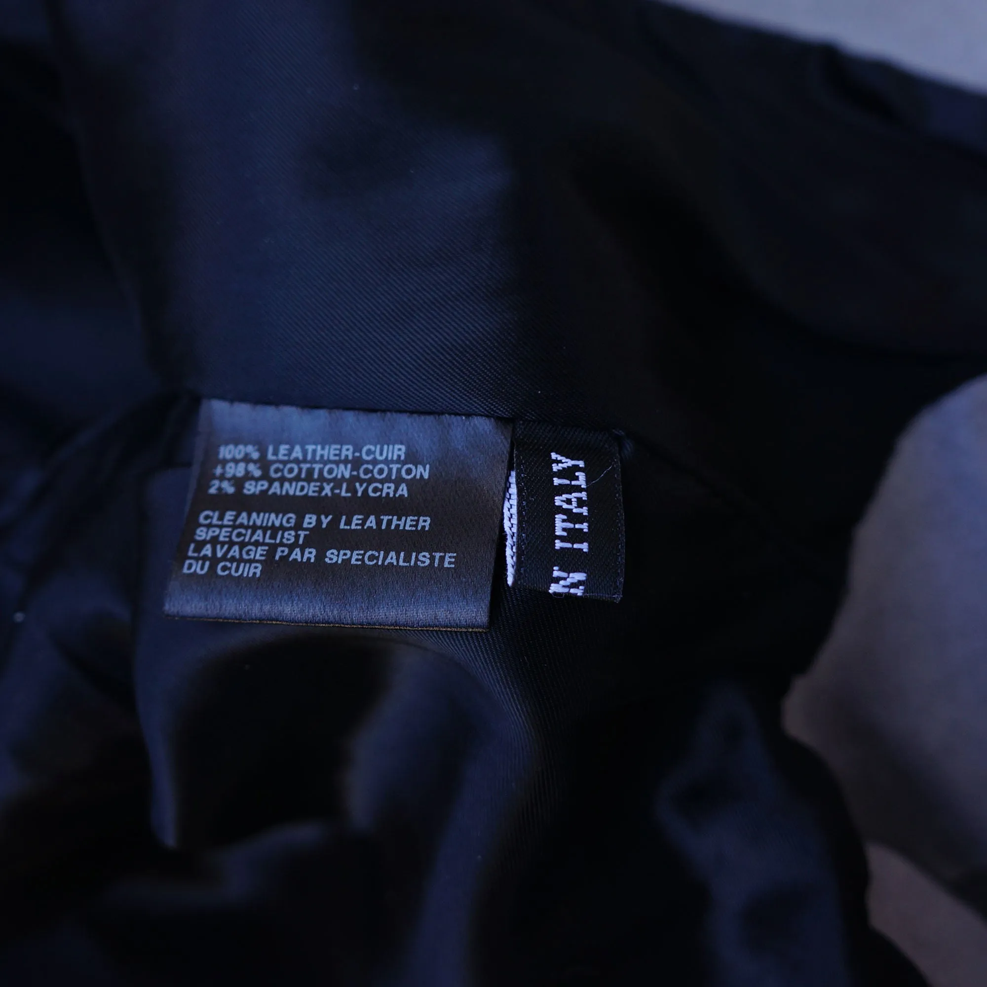 Ann Demeulemeester Suede Cropped Moto Style Jacket
