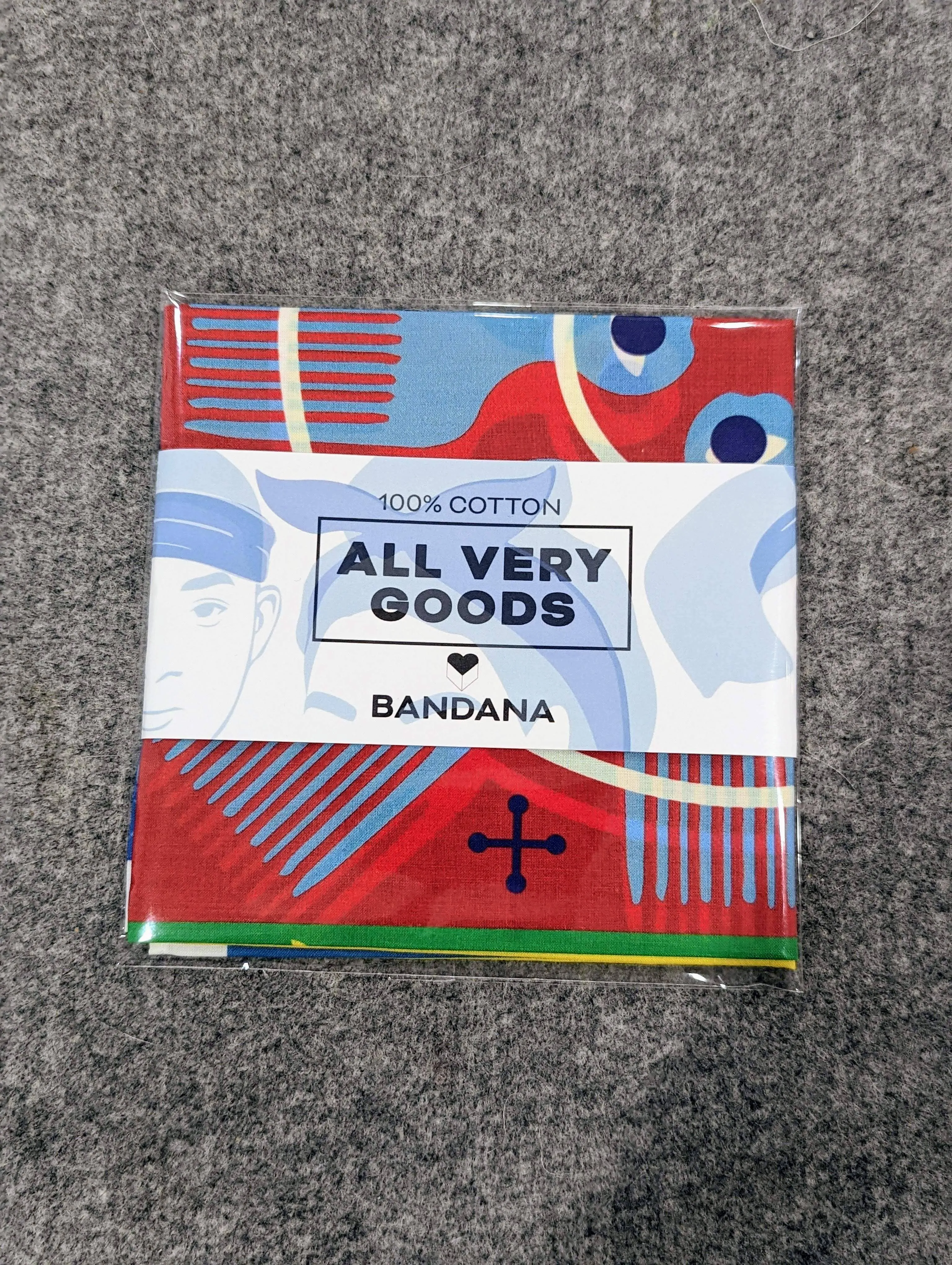 Bandana - Aziza (Blue)
