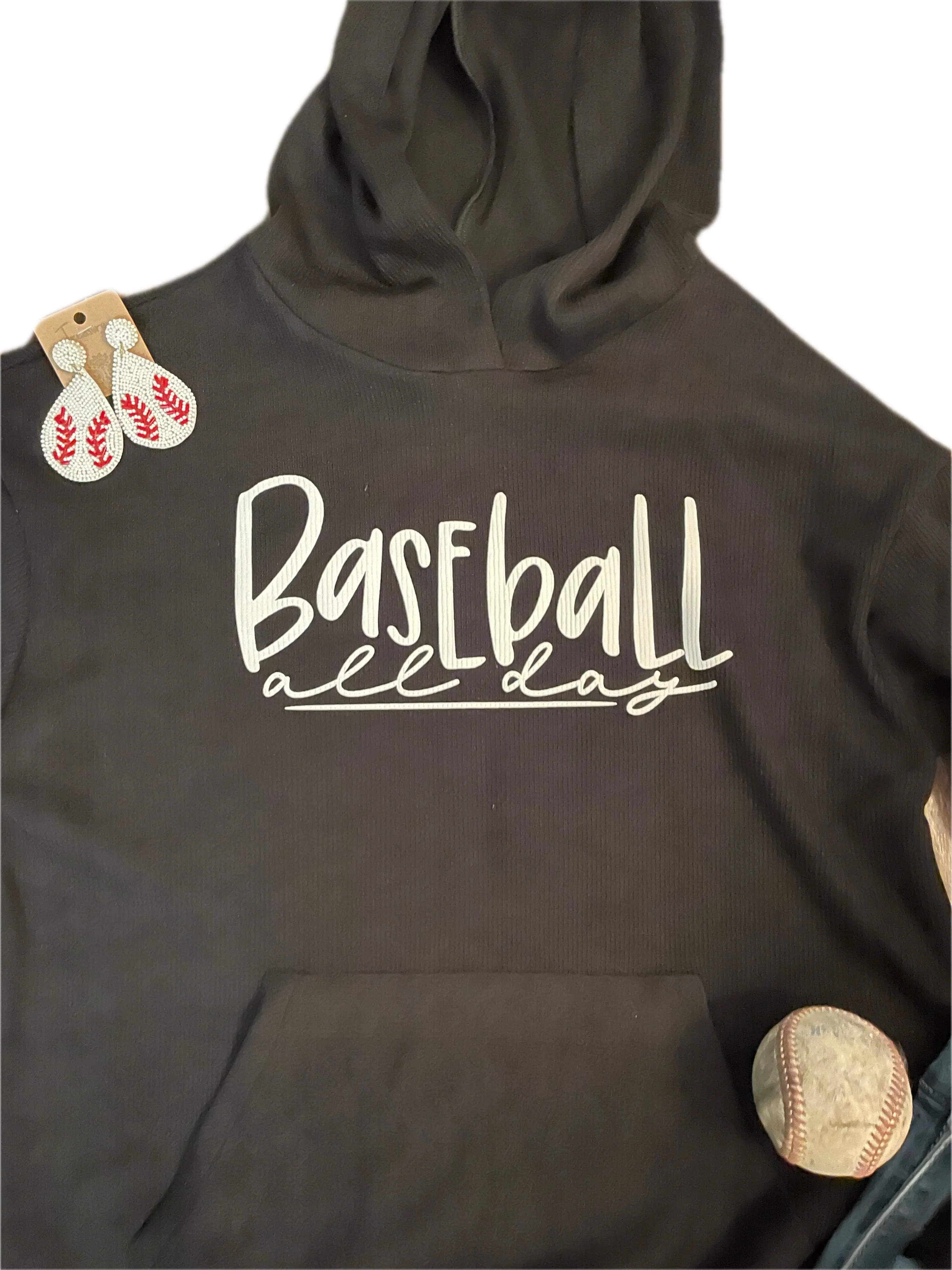 Baseball All Day Hoodie