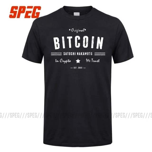 Bitcoin In Cryptography We Trust T-Shirts