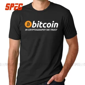 Bitcoin In Cryptography We Trust T-Shirts