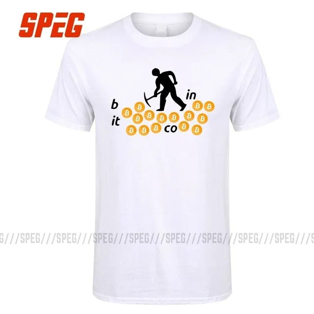 Bitcoin In Cryptography We Trust T-Shirts