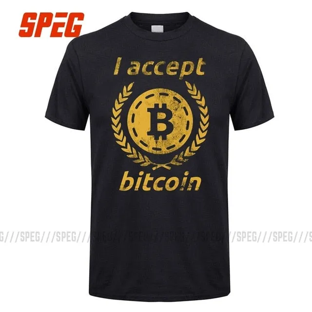 Bitcoin In Cryptography We Trust T-Shirts