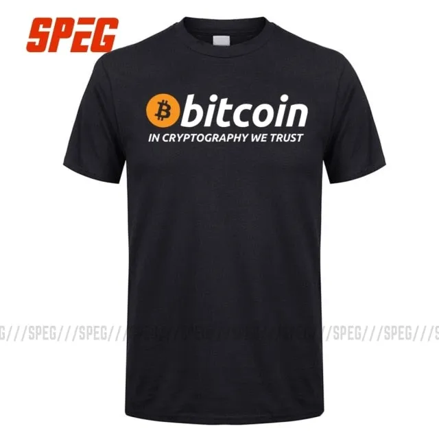 Bitcoin In Cryptography We Trust T-Shirts