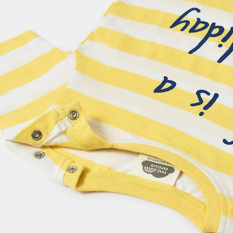 Boys Holiday T-Shirt & Shorts Set