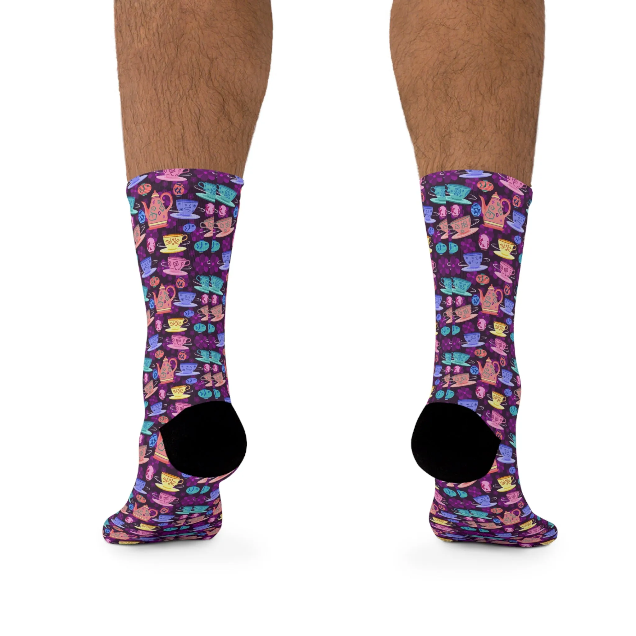 Disney Alice In Wonderland Mad Tea Party Socks