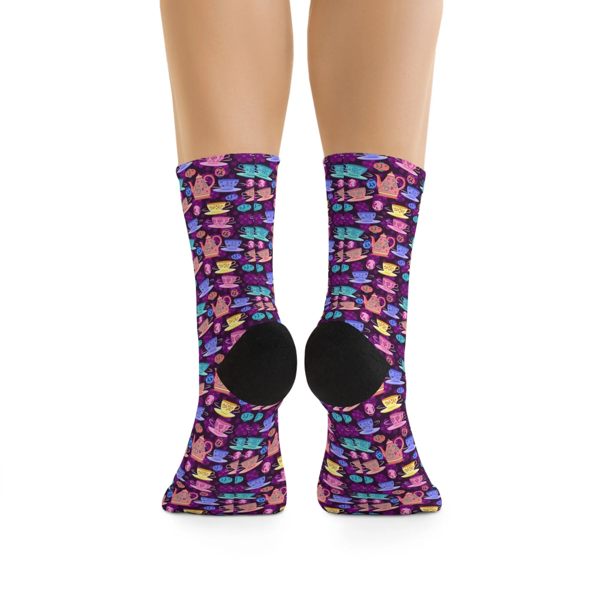 Disney Alice In Wonderland Mad Tea Party Socks