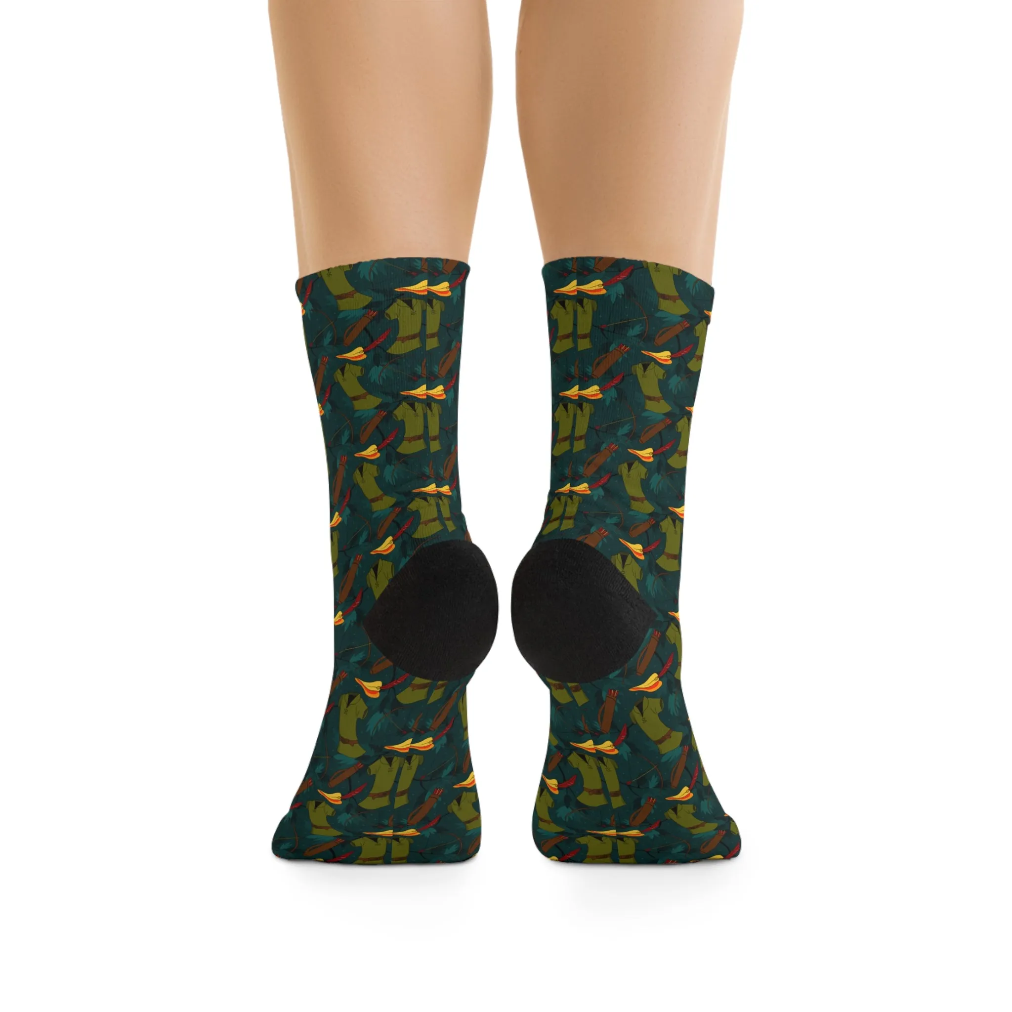 Disney Robin Hood Never Rob We Borrow Socks