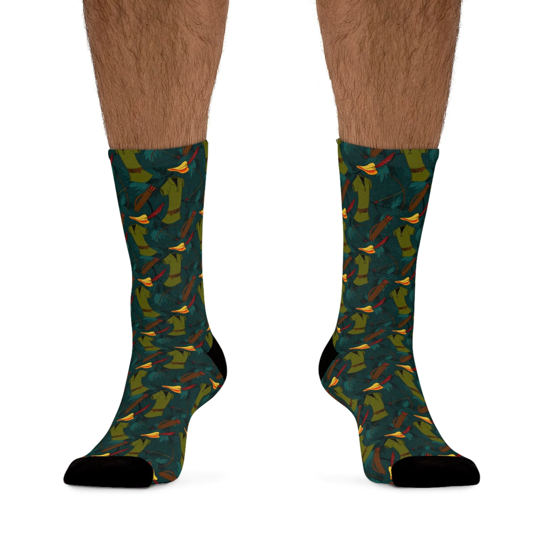 Disney Robin Hood Never Rob We Borrow Socks