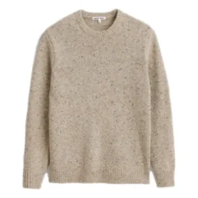 Donegal Crew Neck Sweater Oatmeal