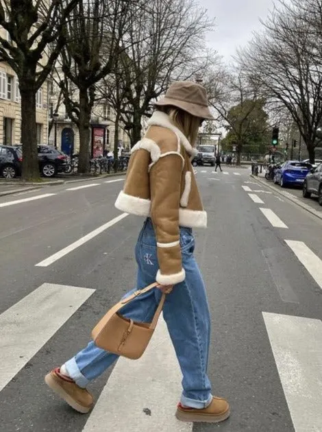 Fashionkova Zaida Loose Crop Jacket