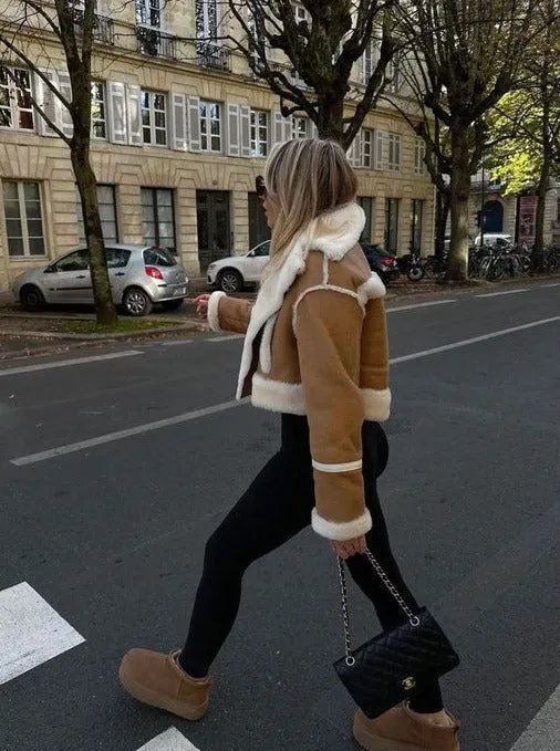 Fashionkova Zaida Loose Crop Jacket
