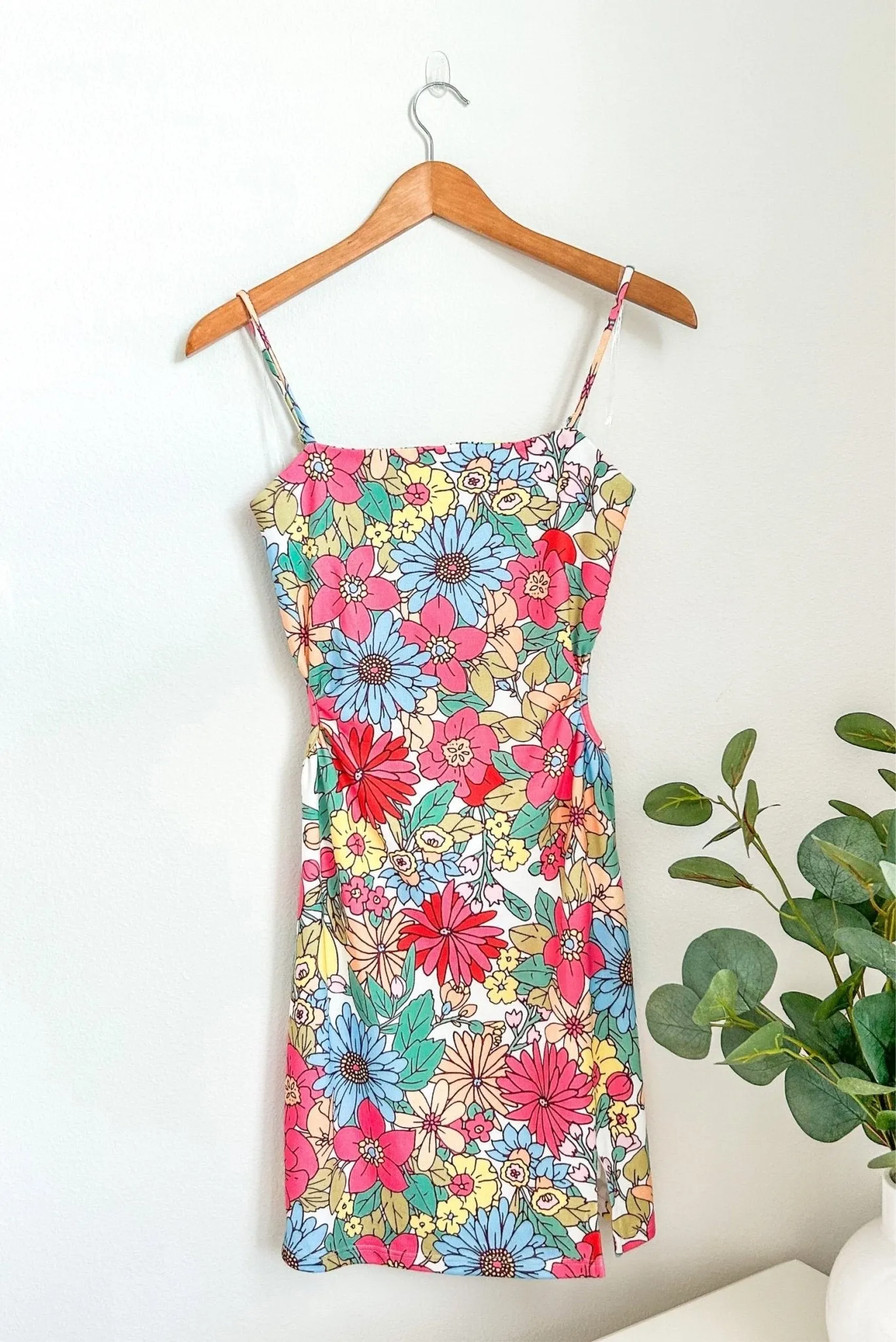 Flirty in Florals Mini Dress