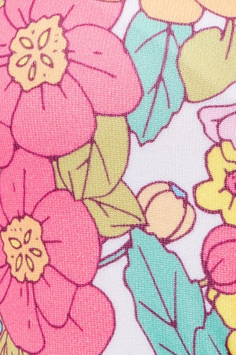 Flirty in Florals Mini Dress