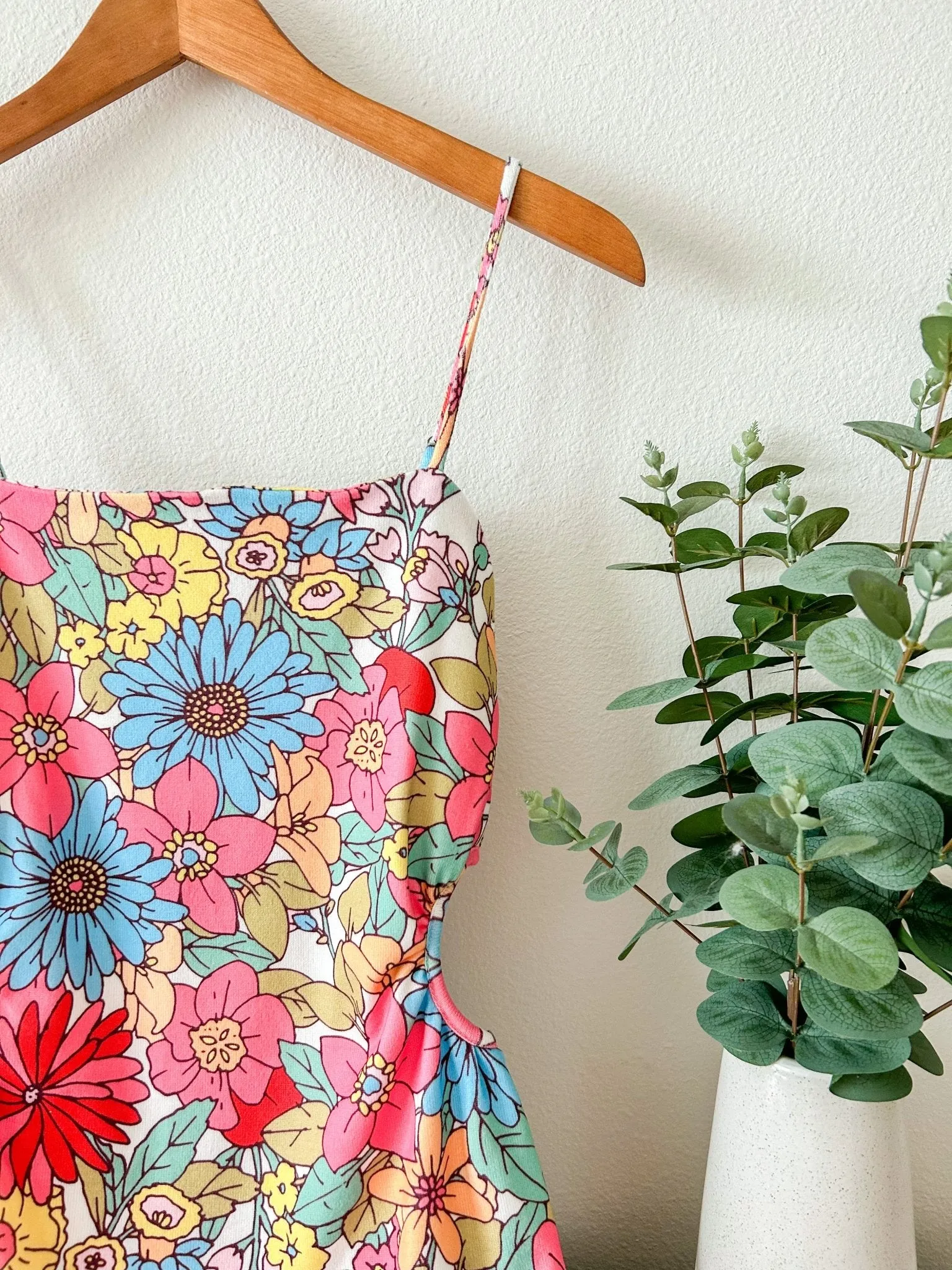 Flirty in Florals Mini Dress