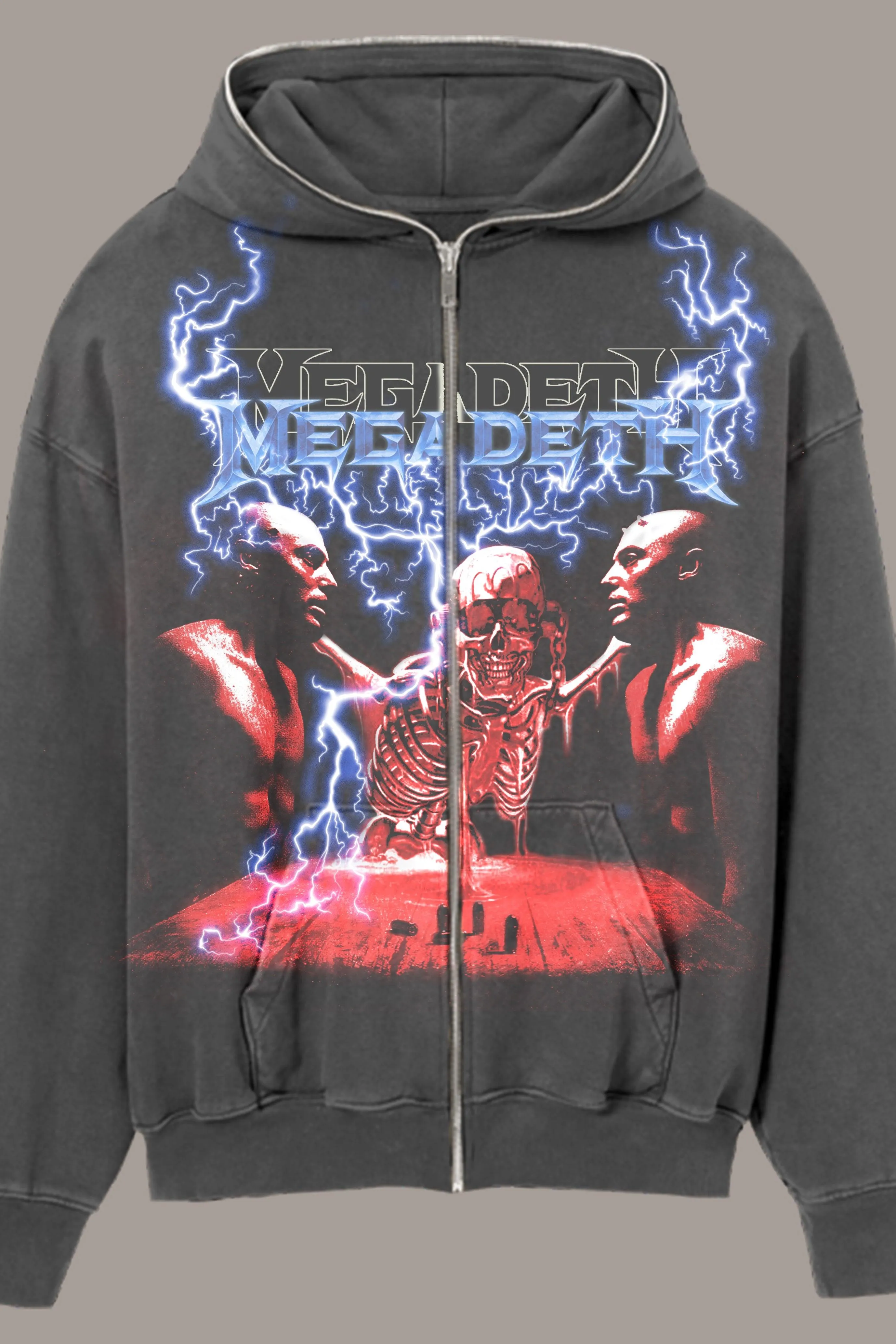 GALVANIZED FULL ZIP HOODIE