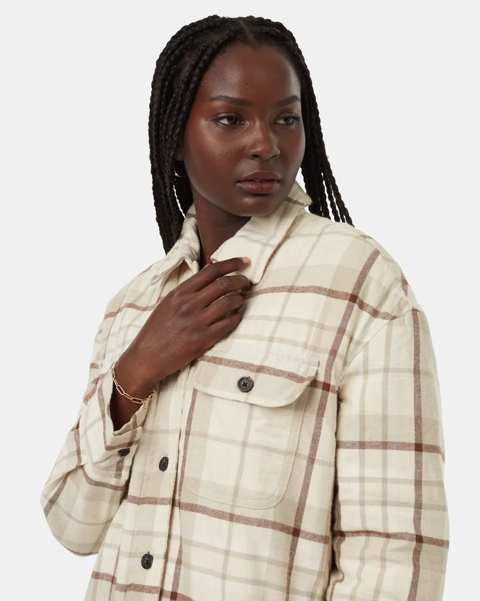 Kapok Flannel Insulated Jacket