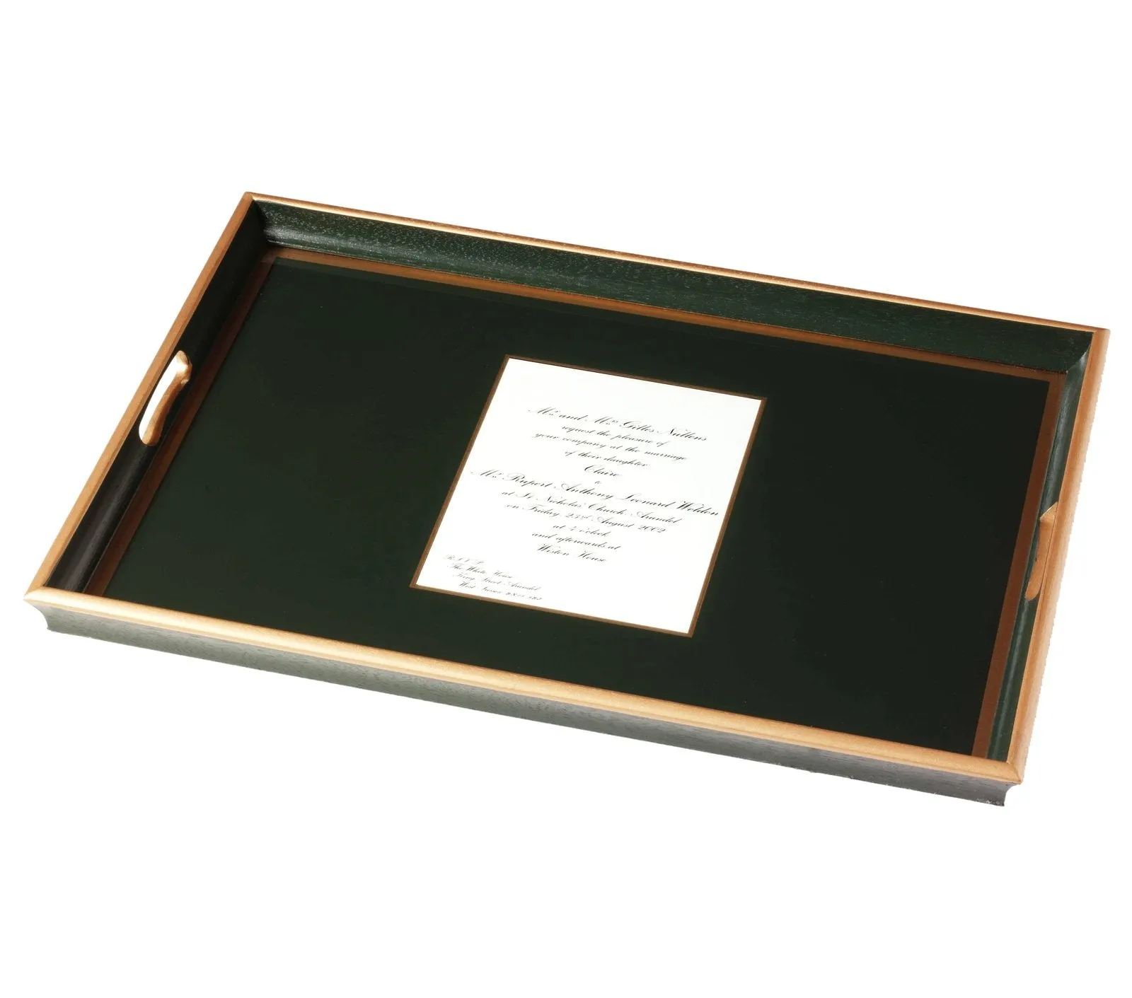 Large Wedding Invitation Tray