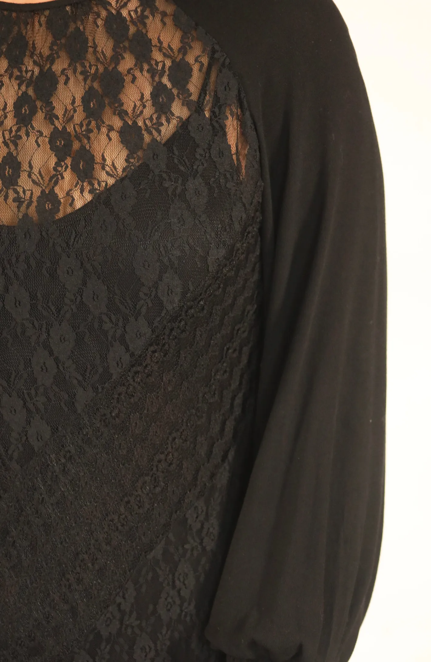 My Heart Is Set Black Lace Maxi Dress