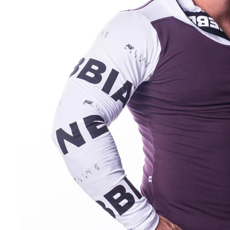 Nebbia Logo Taping Jacket 727 - Burgundy