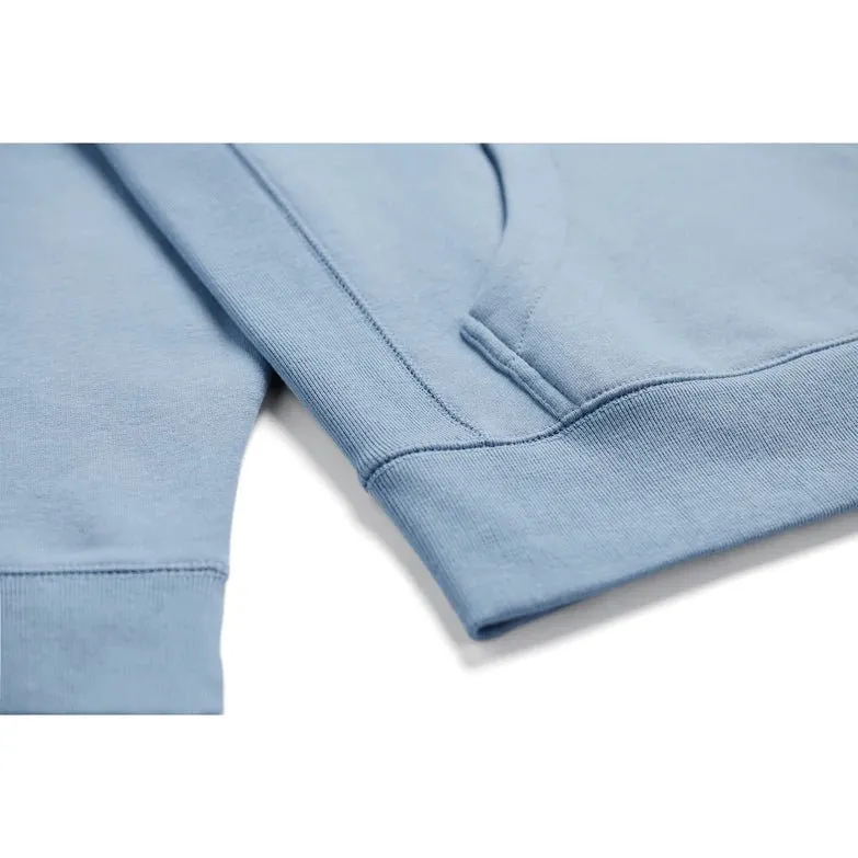 Organic Cotton Hoodie - Cloudy Blue
