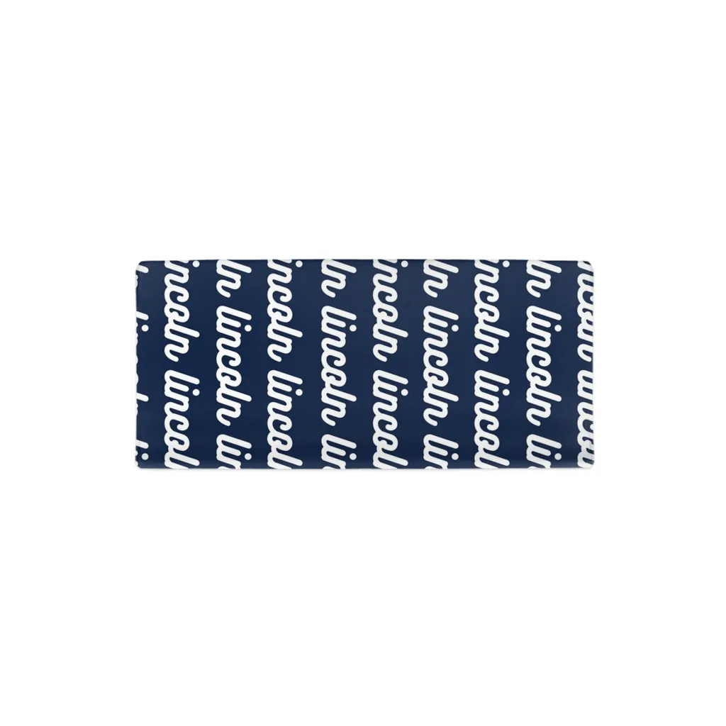 PERSONALIZED MODERN REPEAT CHANGING PAD COVER - RETRO CURSIVE