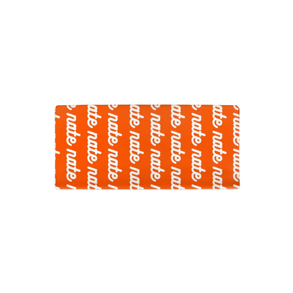 PERSONALIZED MODERN REPEAT CHANGING PAD COVER - RETRO CURSIVE