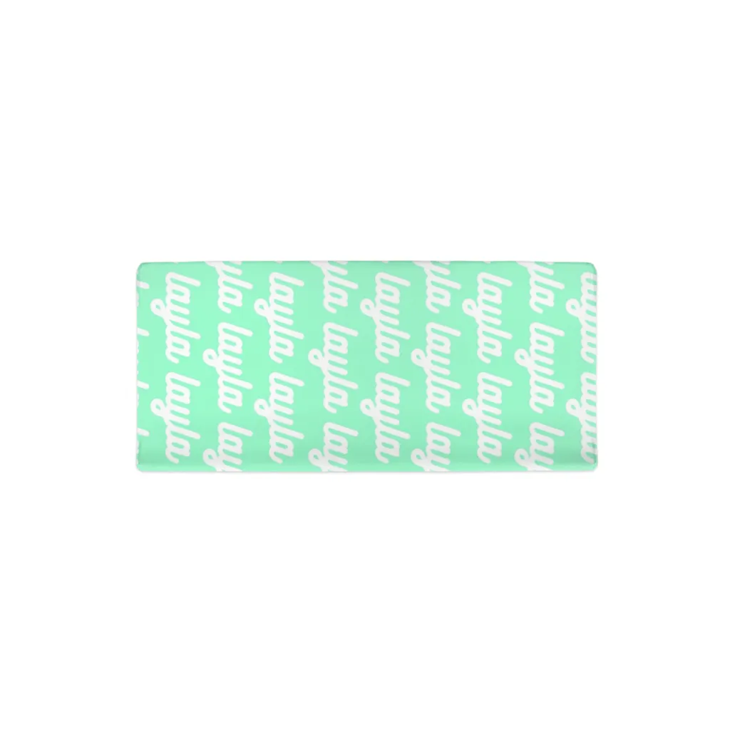 PERSONALIZED MODERN REPEAT CHANGING PAD COVER - RETRO CURSIVE