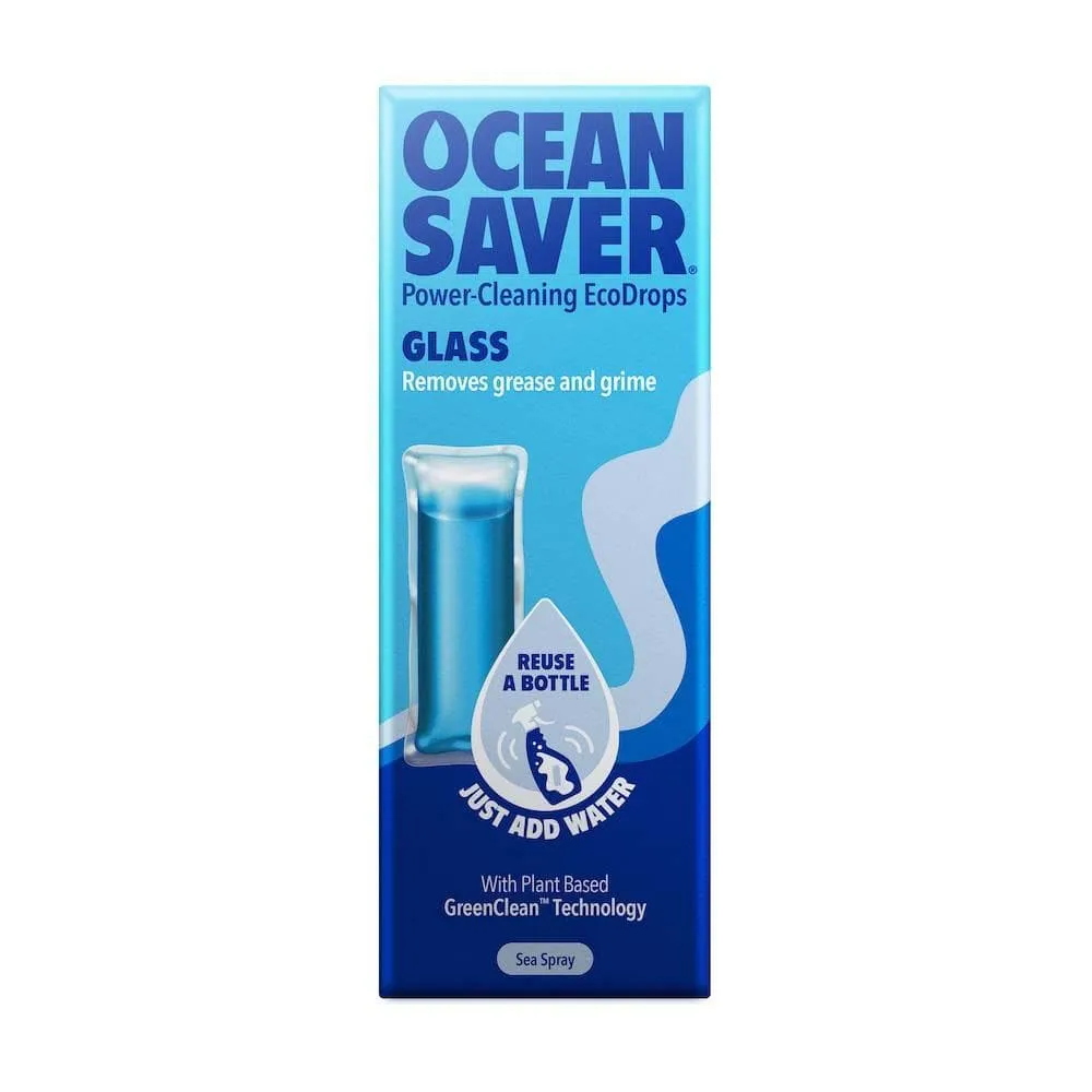Plastic Free Cleaning Drop Glass Cleaner - Sea Spray