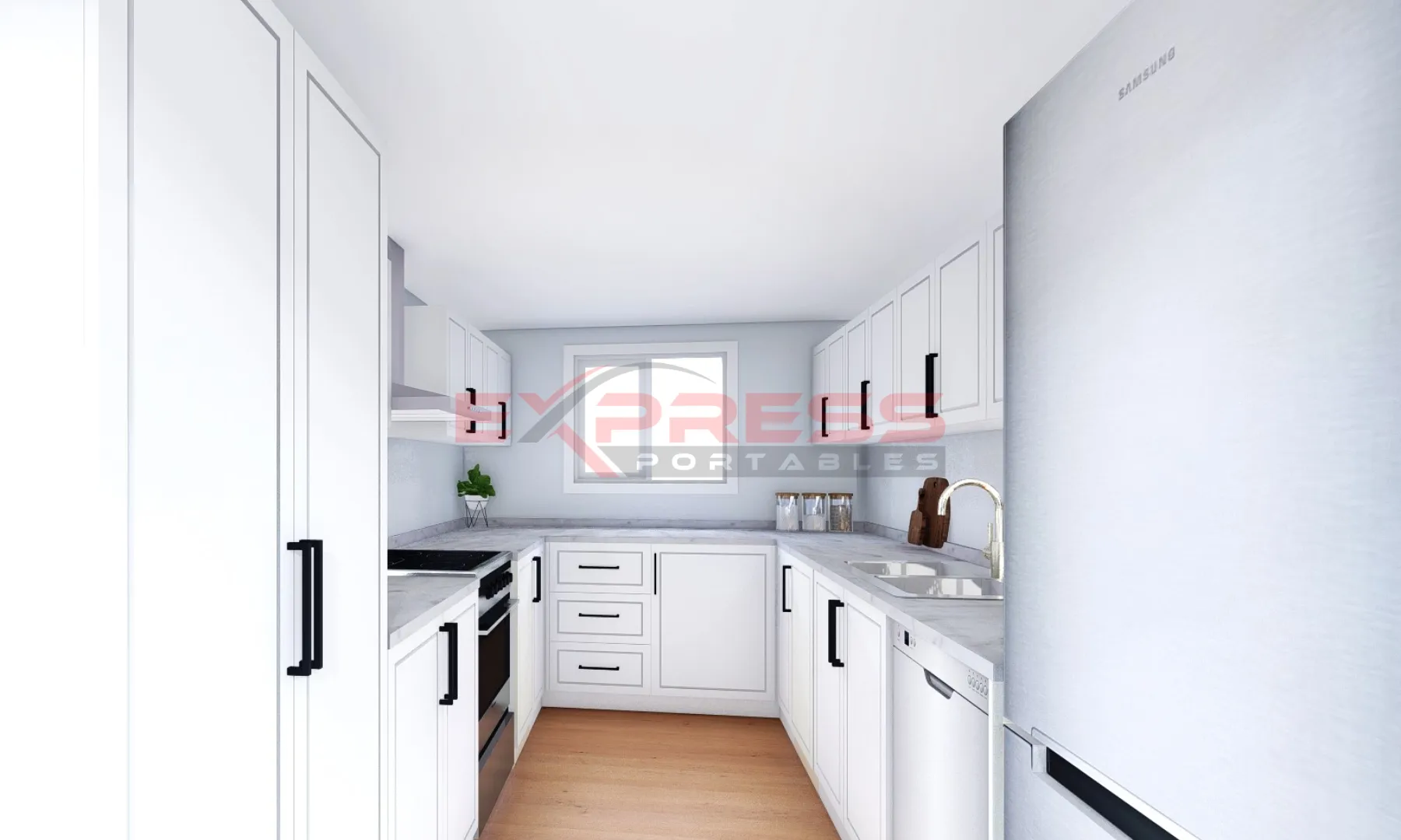 Premium 40ft 2 Bed   2 Walk In Wardrobes Expander Home
