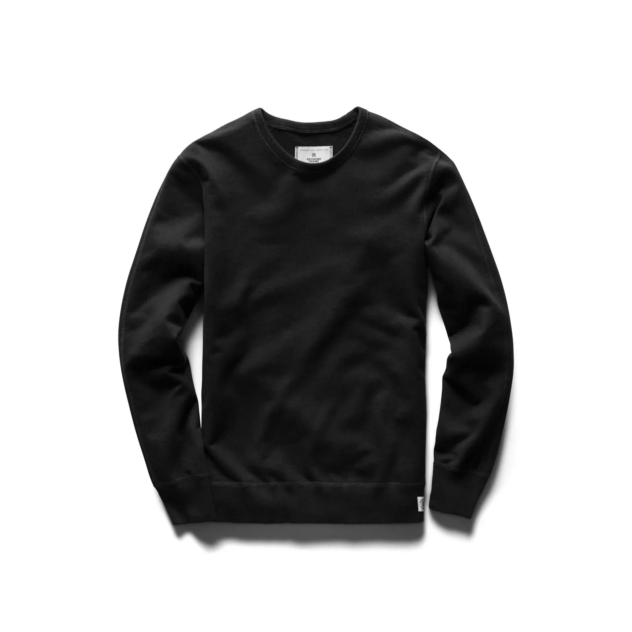 RC - Knit Mid Wt Terry LS Crewneck - Core