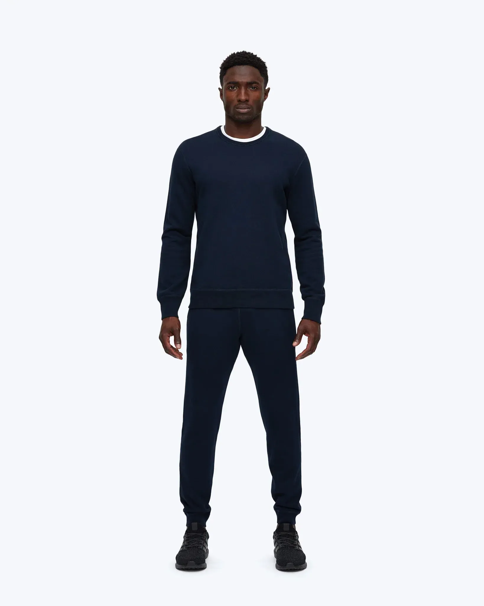 RC - Knit Mid Wt Terry LS Crewneck - Core