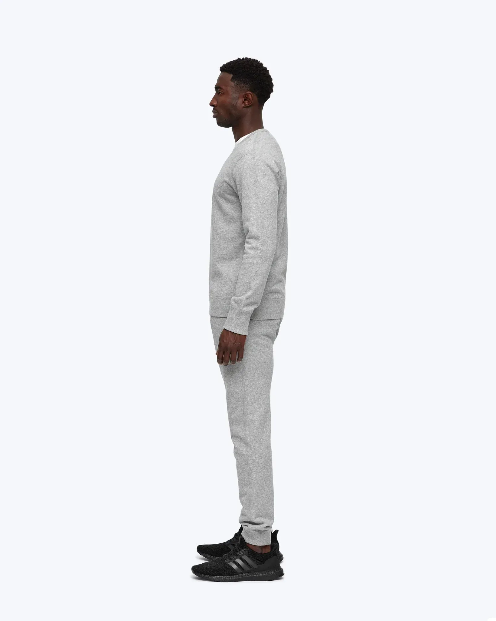 RC - Knit Mid Wt Terry LS Crewneck - Core