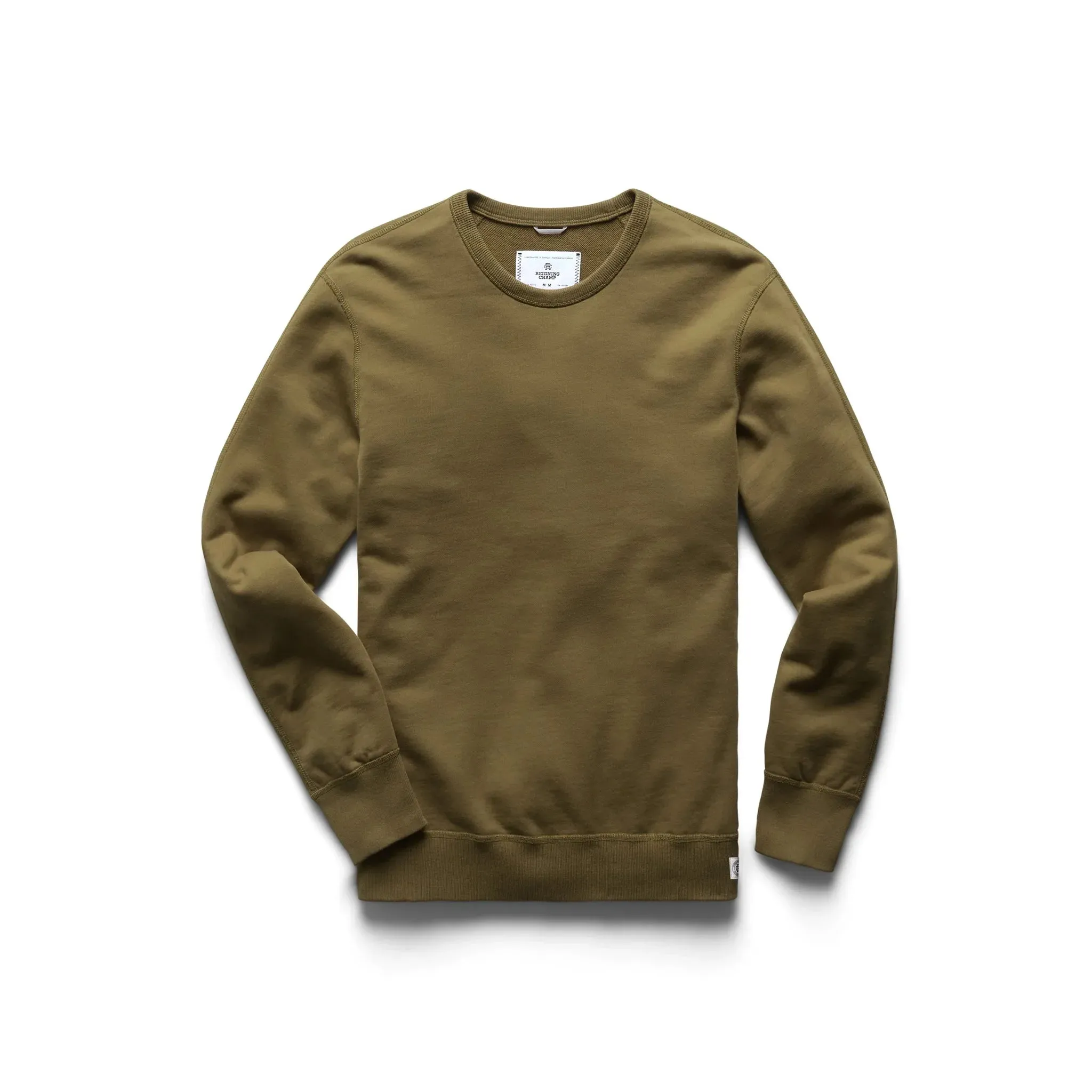 RC - Knit Mid Wt Terry LS Crewneck - Core