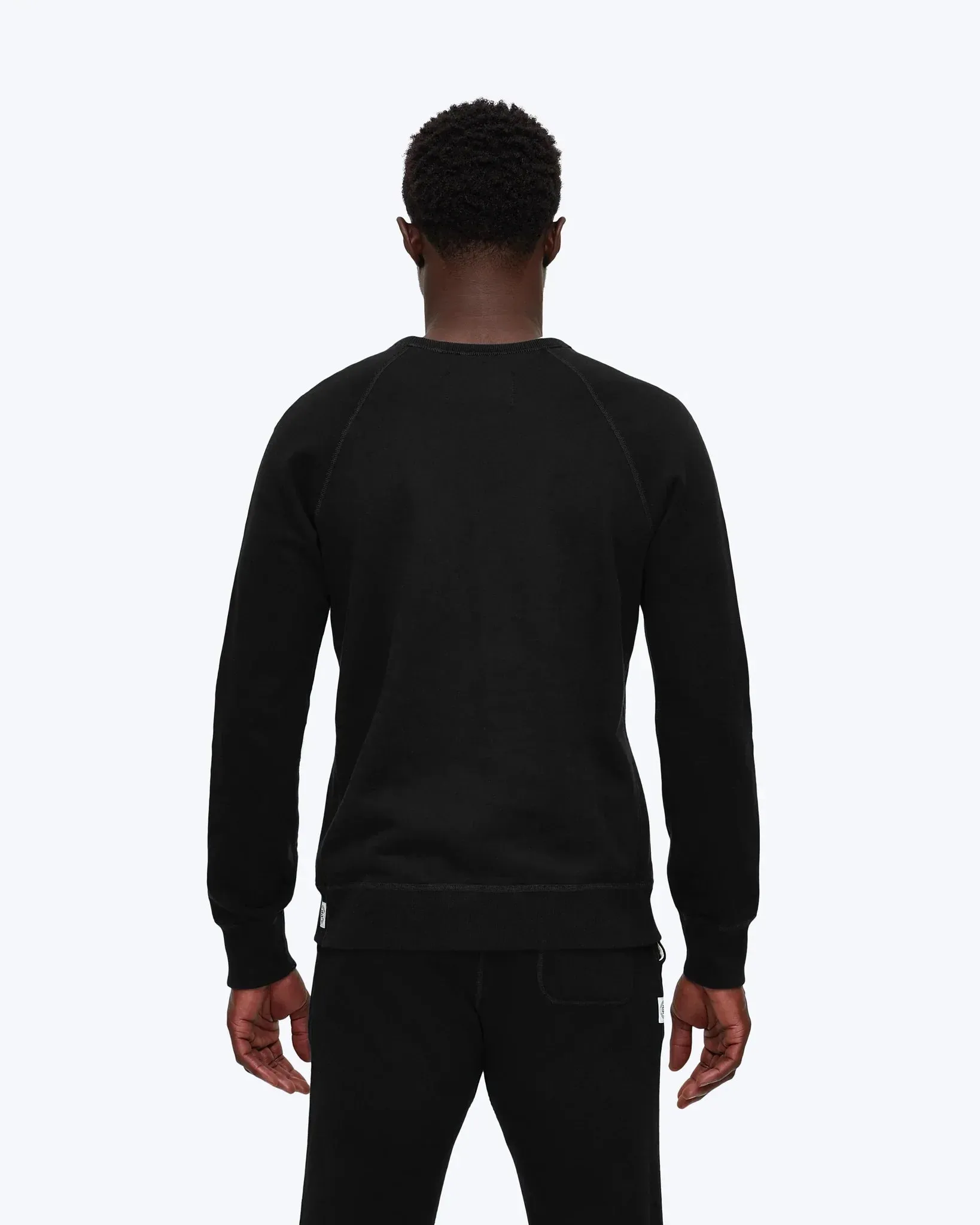 RC - Knit Mid Wt Terry LS Crewneck - Core