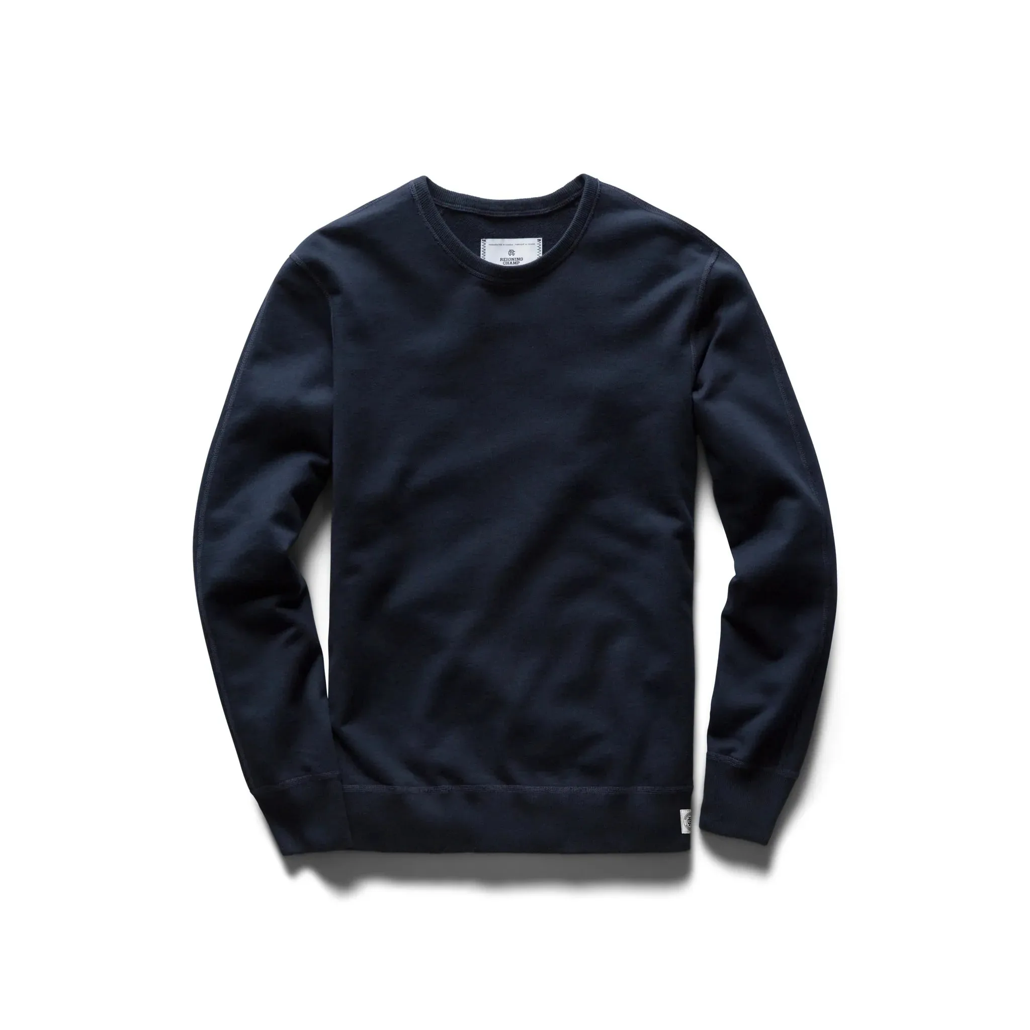 RC - Knit Mid Wt Terry LS Crewneck - Core