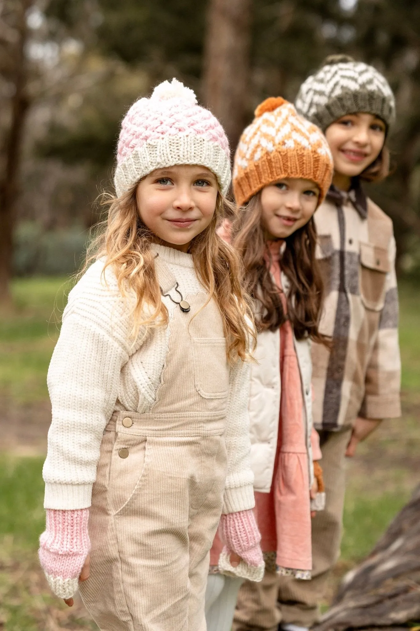 Ripples Beanie Pink
