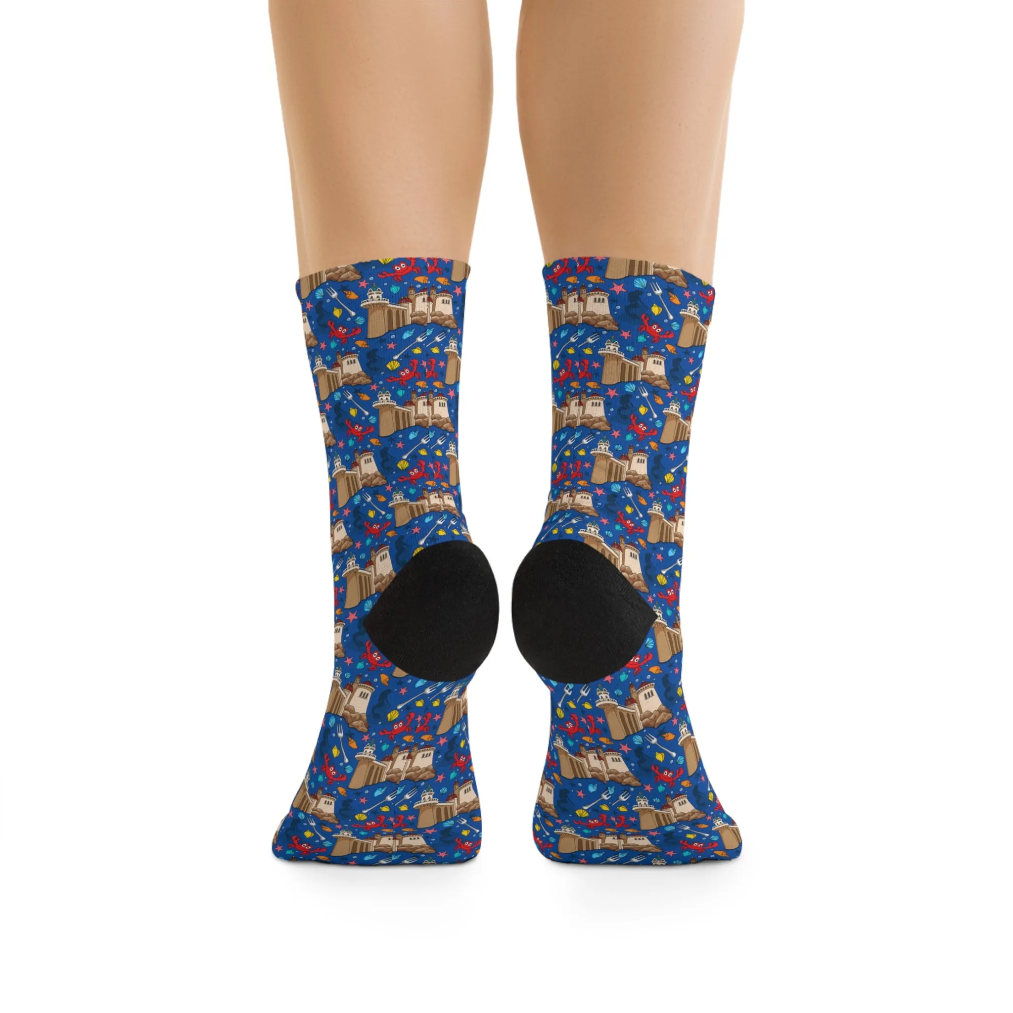 Sea Princess Castle Socks