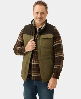 Sierra Men's Heated Sherpa Lined Vest (Apparel Only)