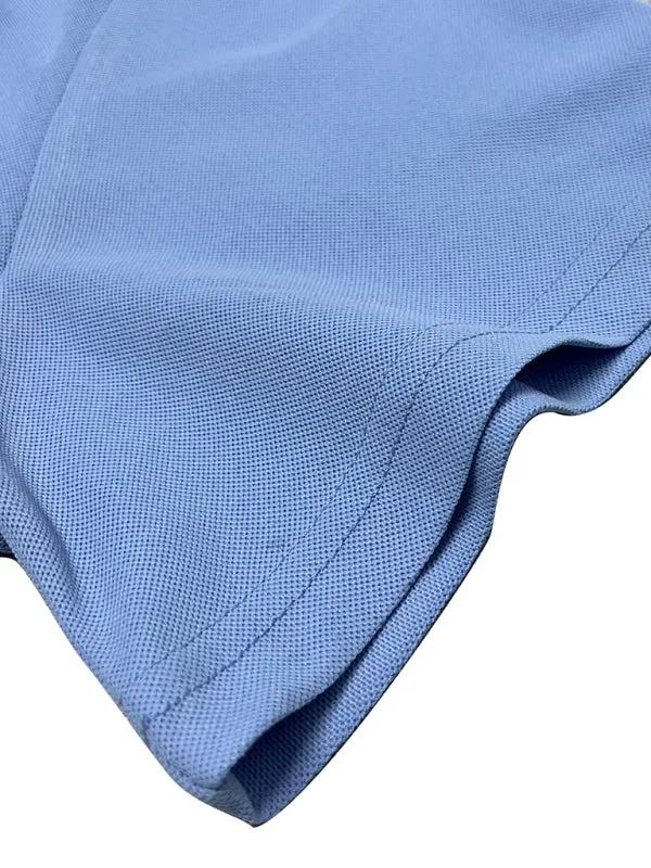 TEEK - Mens Lapel Color Block Short Sleeve Polo Shirt