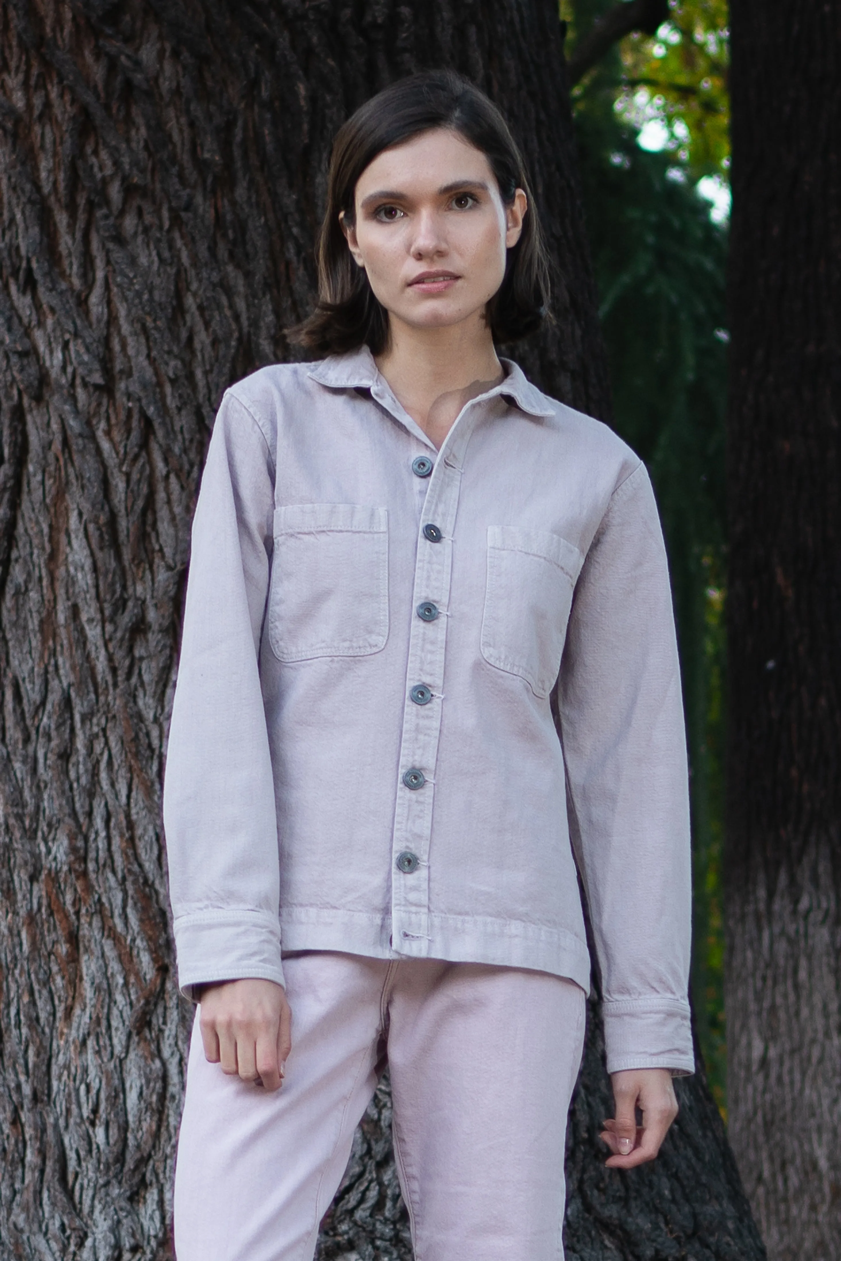 The Recovered Cotton Denim Shacket