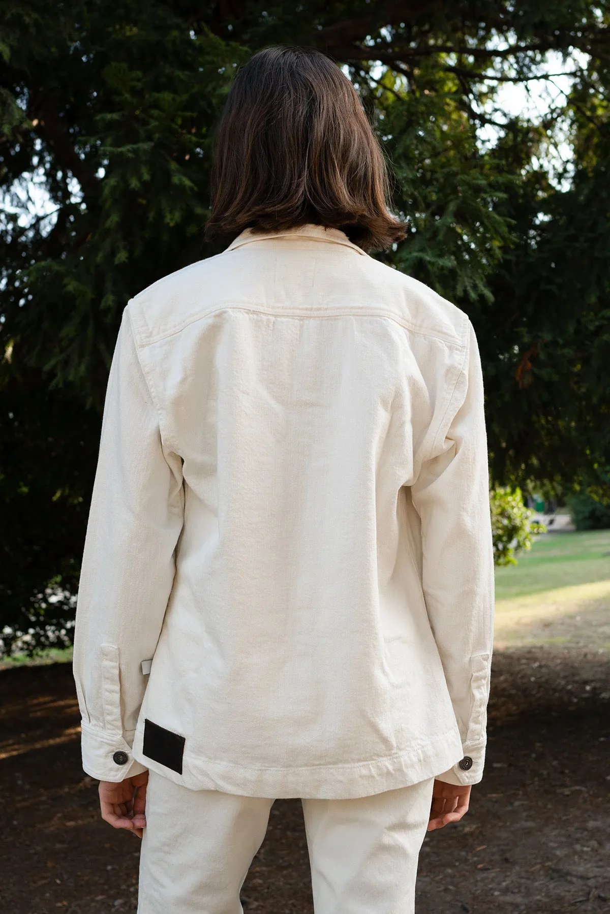 The Recovered Cotton Denim Shacket