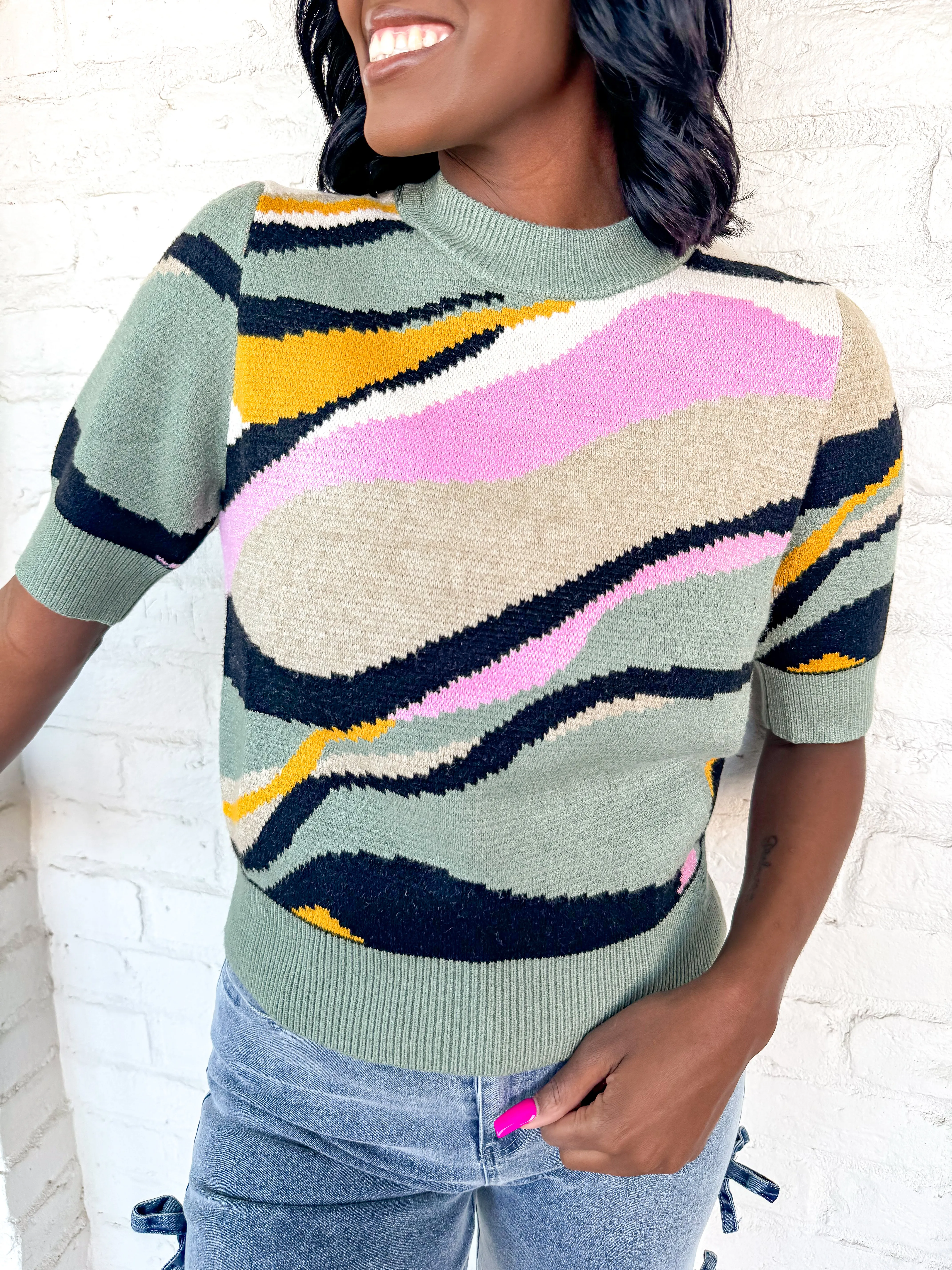 THML Everyday Luck Pattern Top
