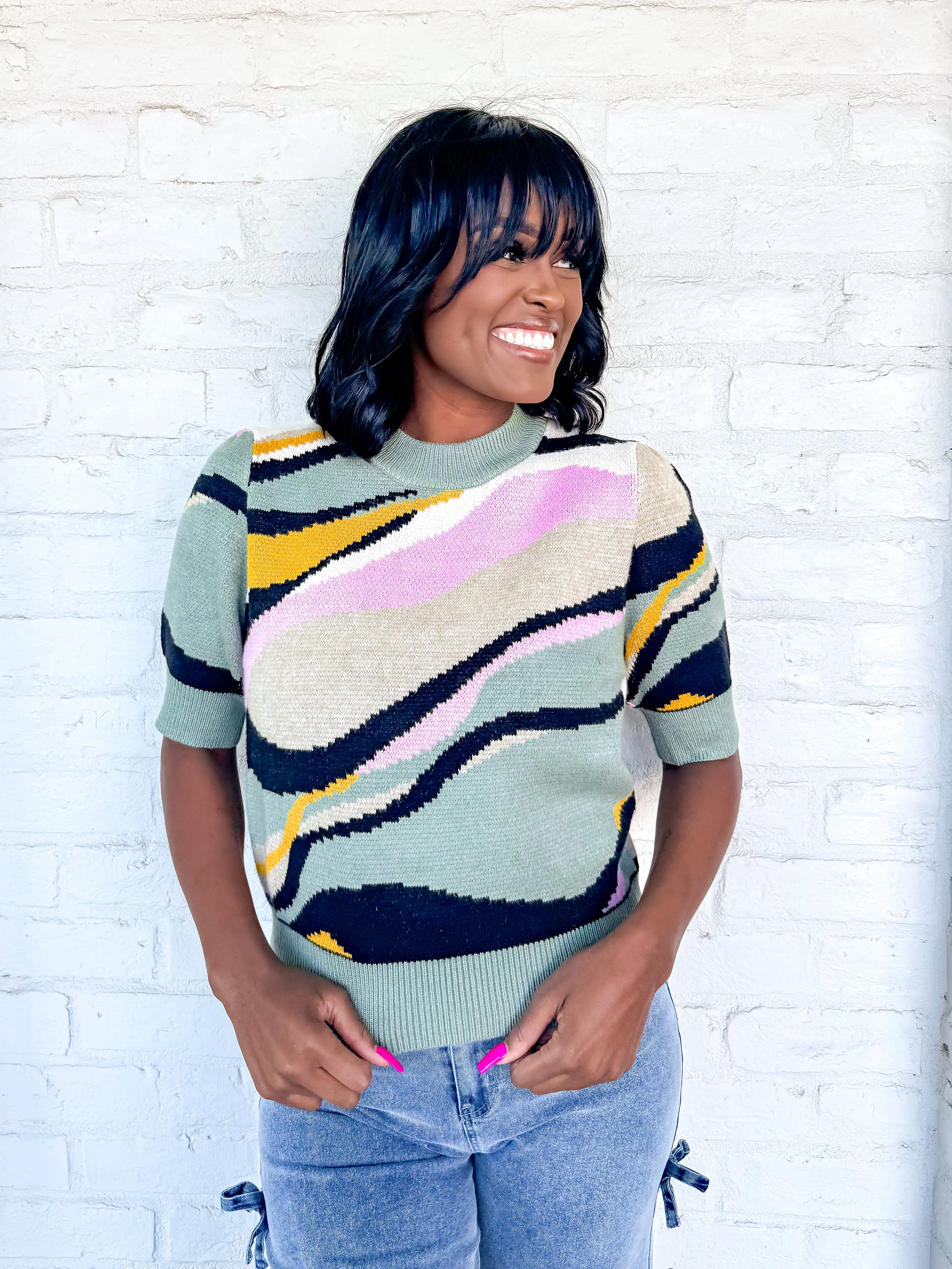 THML Everyday Luck Pattern Top