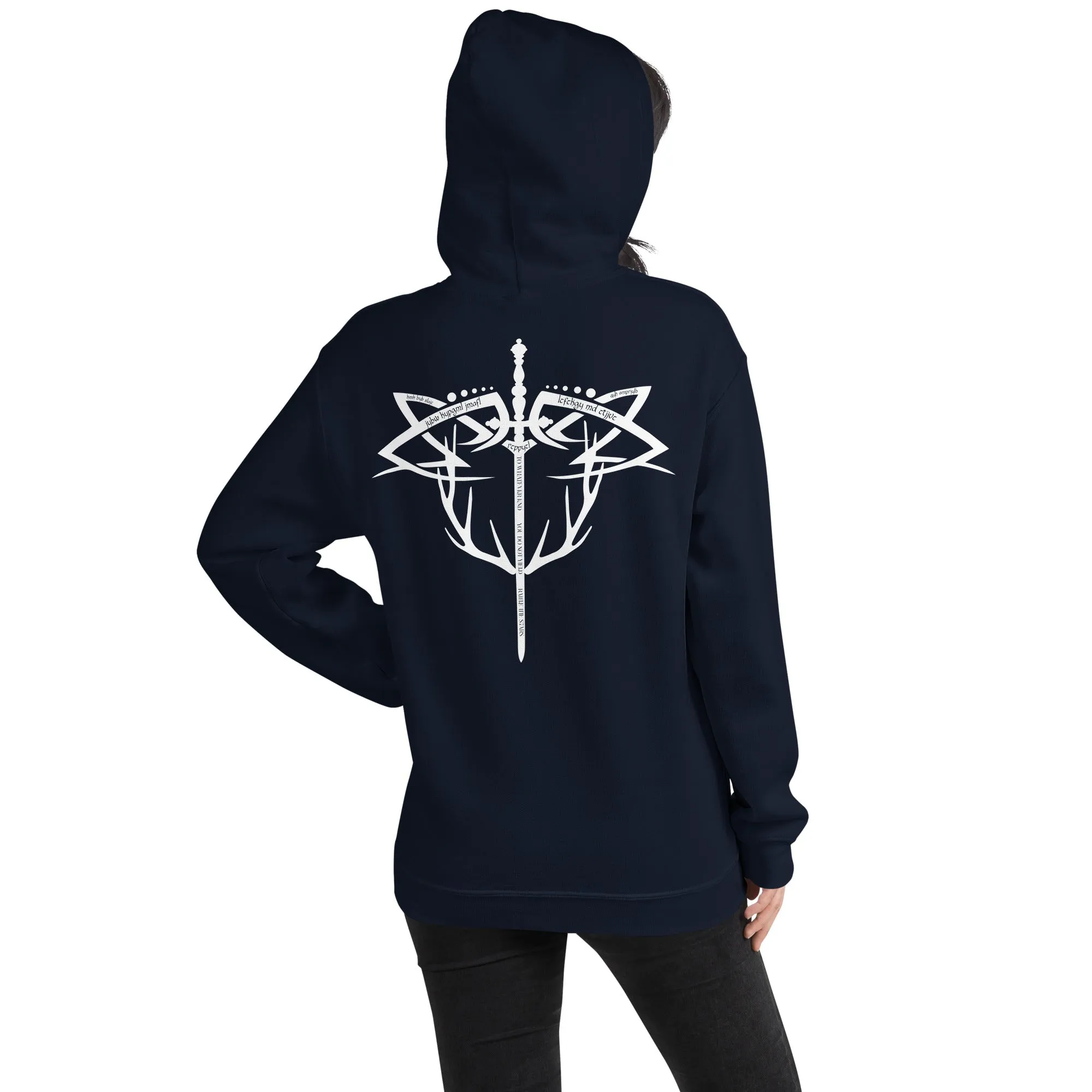 To Whatever End with Aelin Tattoo on the Back Hoodie